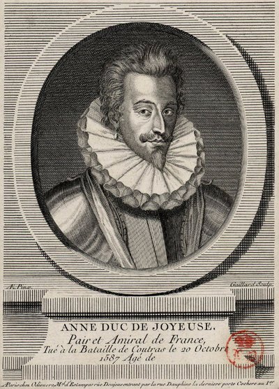 AnnedeJoyeuseGravure02 door Rene Gaillard