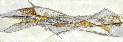 Abstract Metallic Flow door Renate Holzner