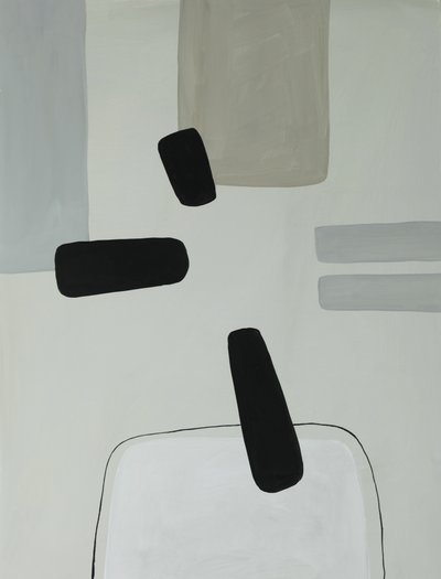 Zwevende minimalistische vormen door Renate Holzner
