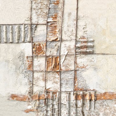 Verweerd raster – abstract door Renate Holzner