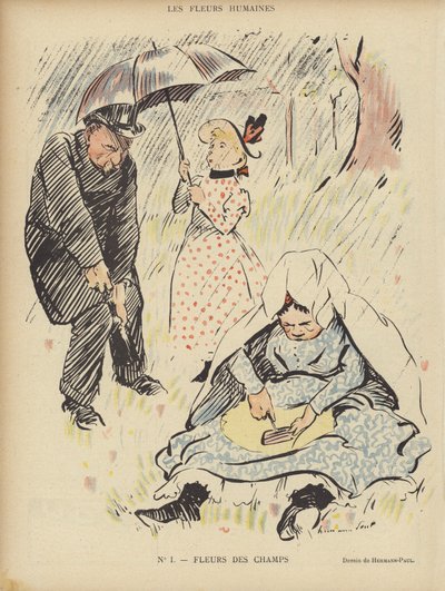Illustratie voor Le Rire door Rene George Hermann Paul