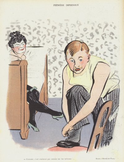 Illustratie voor Le Rire door Rene George Hermann Paul