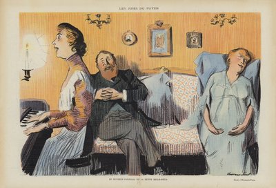 Illustratie voor Le Rire door Rene George Hermann Paul