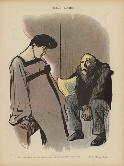 Illustratie voor Le Rire door Rene George Hermann Paul