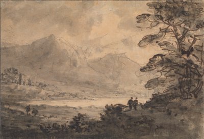 Landschap met Vier Figuren door Rev. William Gilpin