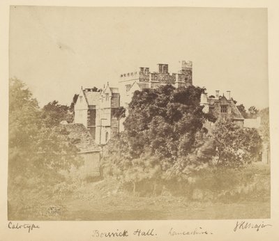 Borwick Hall, Lancashire door Reverend John Richardson Major
