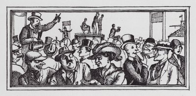 De Derby door Rex (after) Whistler