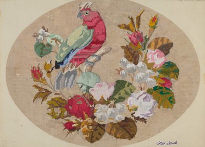 Geborduurd Beeld, ca. 1936 door Rex F Bush