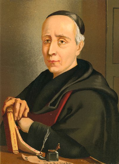 Fray Benito Jeronimo Freijoo door Ricardo Marti