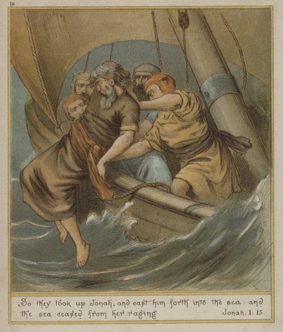 Dus namen ze Jona en wierpen hem in de zee door Richard Andre