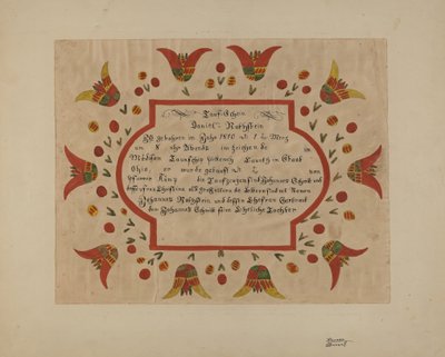 Fraktur door Richard Barnett