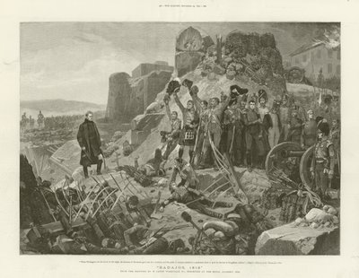 Badajos, 1812 door Richard Caton Woodville junior
