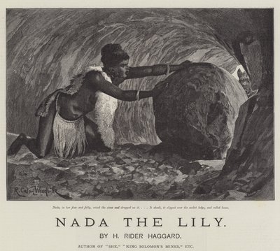 Nada de Lelie, door H Rider Haggard door Richard Caton Woodville junior
