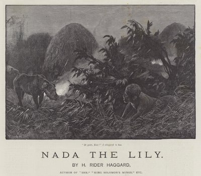 Nada de Lelie, door H Rider Haggard door Richard Caton Woodville junior