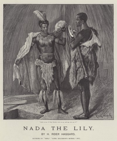 Nada de Lelie, door H Rider Haggard door Richard Caton Woodville junior