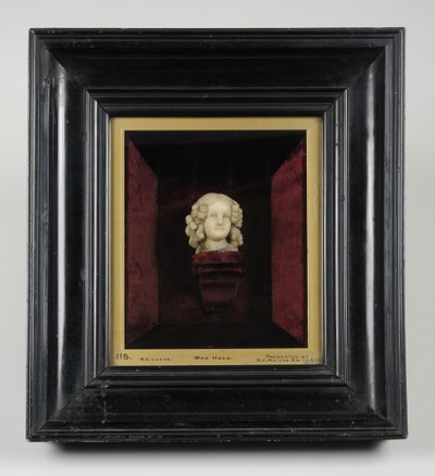 Buste van een meisje door Richard Cockle Lucas