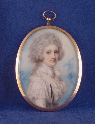 Elizabeth (1750-88) gravin van Hopetoun, 1789 door Richard Cosway