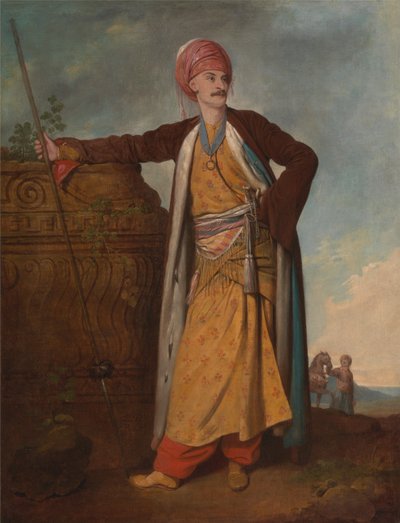Portret van een Armeniër [1985, Cormack, YCBA Beknopte Catalogus] door Richard Cosway