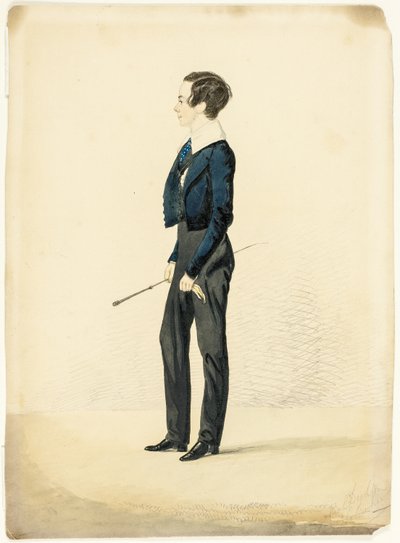 Jongen met een Eton Kraag door Richard Dighton