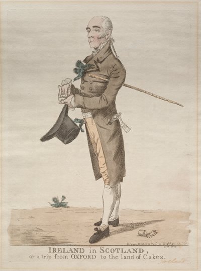 Ierland in Schotland, of een reis van Oxford naar het land van de cakes door Richard Dighton