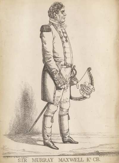 Sir Murray Maxwell door Richard Dighton
