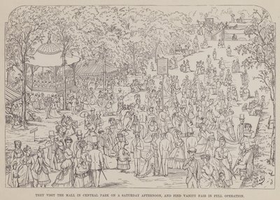 Pagina uit The American Tour of Messrs Brown, Jones and Robinson door Richard Doyle