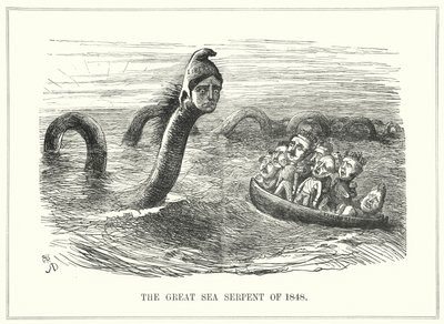 Punch cartoon: Revoluties van 1848 door Richard Doyle