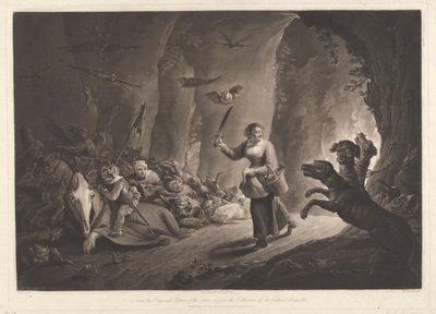 De Tovenares door Richard Earlom