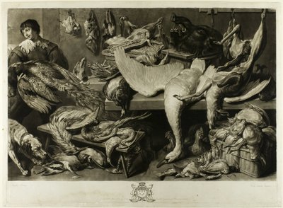 De Wildmarkt door Richard Earlom