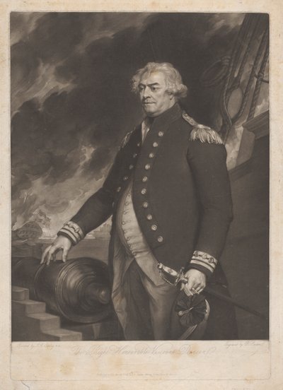 De Eerwaarde Viscount Duncan door Richard Earlom