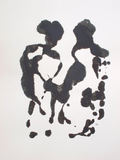 Zonder titel, 2010 (monotype) door Richard Green