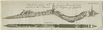 Lichfield - Handvat van Kruisboog: gravure, nd [ca. 1784] door Richard Greene