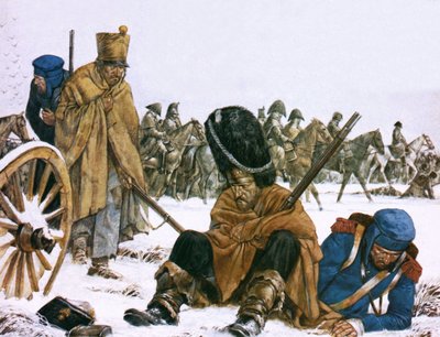 Napoleons terugtocht uit Moskou door Richard Hook