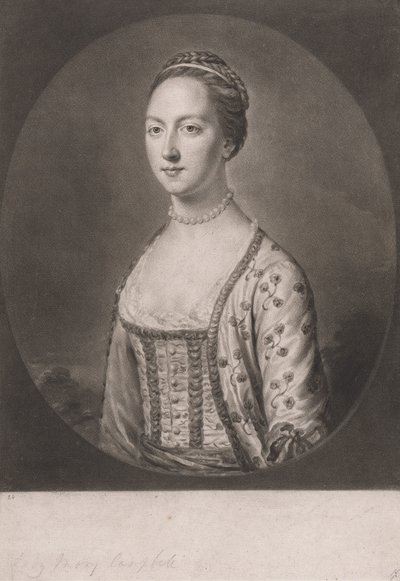 Lady Mary Campbell door Richard Houston