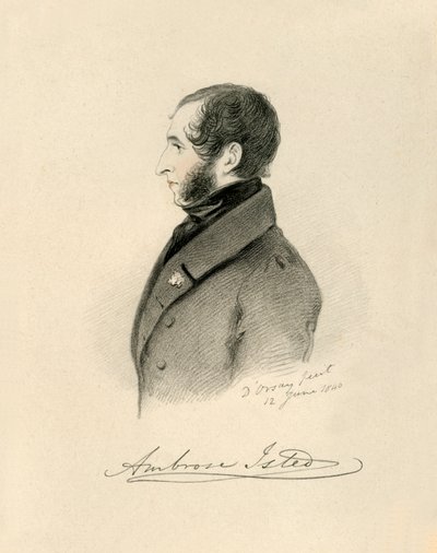 Ambrose Isted, 1840 door Richard James Lane