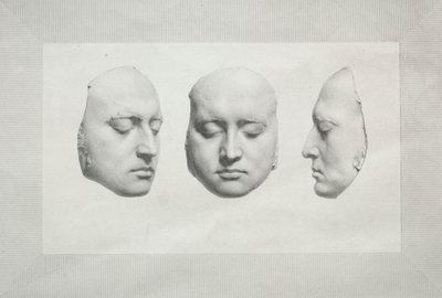 Dodenmasker van Sir Thomas Lawrence door Richard James Lane