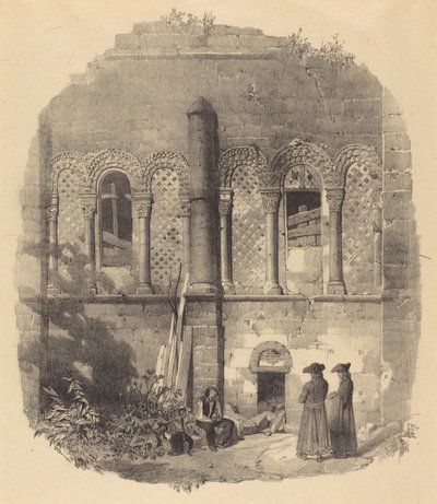 Kerk van Saint-Taurin, Evreux door Richard Parkes Bonington