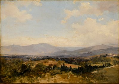 De ruimte door Richard Parkes Bonington