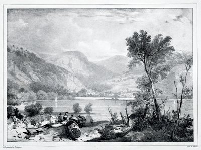 Lochkillin, 1826 door Richard Parkes Bonington
