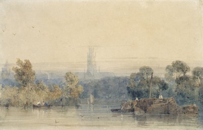 Bij Boston, Lincolnshire door Richard Parkes Bonington