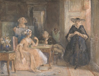 De verarmde dochter van de heer door Richard Redgrave