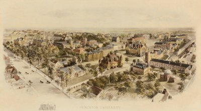 Universiteit van Princeton door Richard Rummell