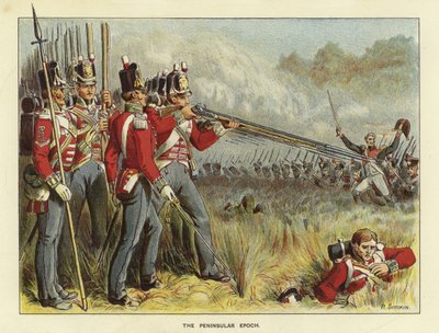 Tijdperken van het Britse Leger - Het Schiereiland Tijdperk door Richard Simkin