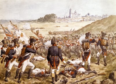 De Slag bij Salamanca, 22 juli 1812 door Richard Simkin