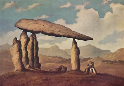 Megalithisch graf bij Pentre Ifan, Pembrokeshire, 1835, 1946 door Richard Tongue