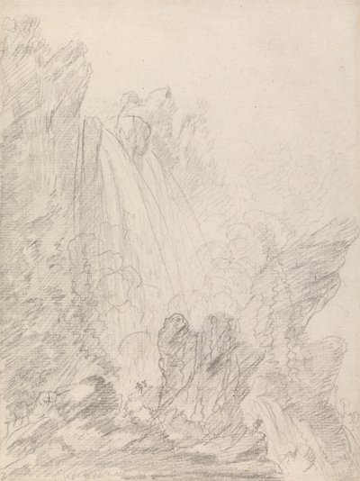 De Waterval bij Terni door Richard Wilson