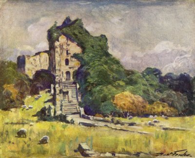 Oude Kasteel Keep, Cardiff door Robert (after) Fowler