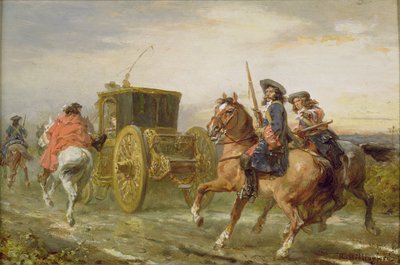 De escorte door Robert Alexander Hillingford