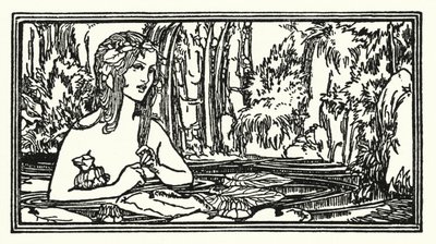 Illustratie voor Gedichten van John Keats: Endymion door Robert Anning Bell
