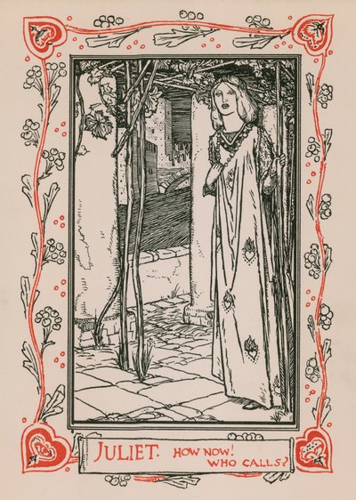 Julia, Romeo en Julia door Robert Anning Bell